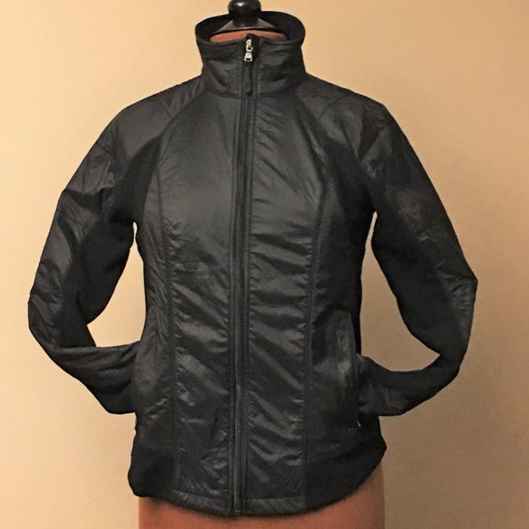 TEK GEAR "Black Tie" Mixed Media Jacket - Picture 2 of 13